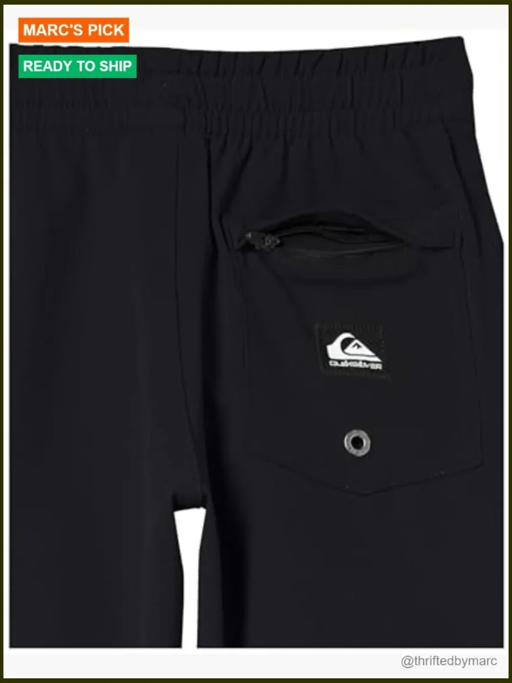 Youth Hybrid Shorts with Water Resistant Zipper Pockets, Size 13